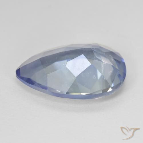Quartz mystique Multicolore naturelle En forme de poire, 8.72 ct, VVS-VS