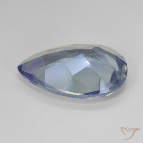 Quartz mystique Multicolore naturelle En forme de poire, 8.50 ct, VVS-VS