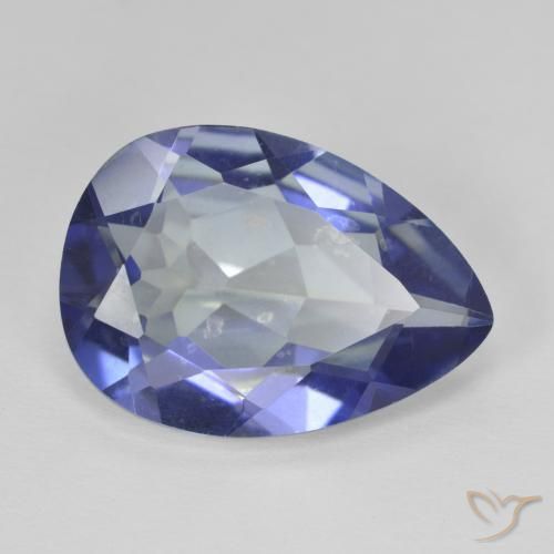 Quartz mystique Multicolore naturelle En forme de poire, 8.41 ct, VVS-VS