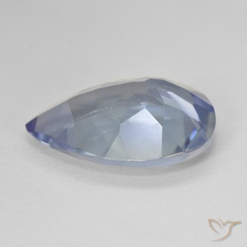 Quartz mystique Multicolore naturelle En forme de poire, 8.55 ct, VVS-VS