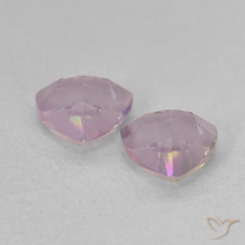 Achetez naturel 0,88ct multicolore quartz mystique gems, trillion, en provenance brésil chez gemselect. en stock, livraison internationale!