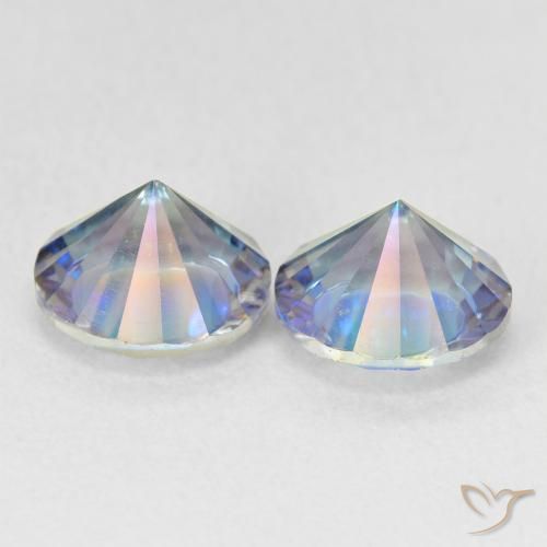 Shop natural 3.39ct Bleu multicolore Quartz mystique gems, Tour, from Brésil at GemSelect. In stock, global shipping!