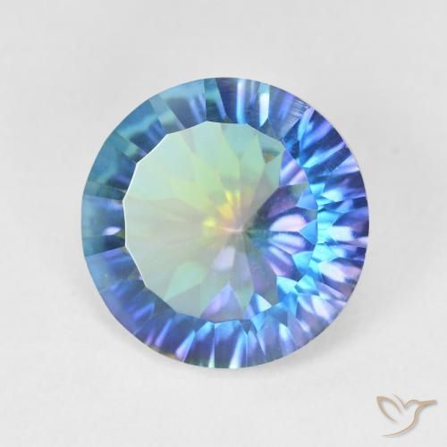 Quartz mystique Multicolore naturelle Tour, 5.08 ct, VVS-VS