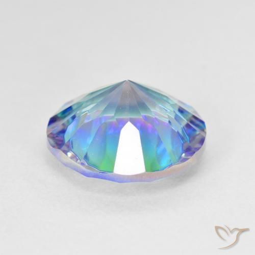 Quartz mystique Multicolore naturelle Tour, 5.13 ct, VVS-VS