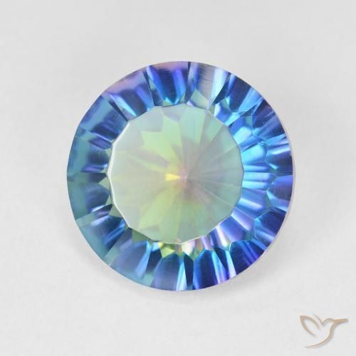 Quartz mystique Multicolore naturelle Tour, 4.88 ct, VVS-VS