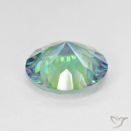 Quartz mystique Multicolore naturelle Tour, 4.88 ct, VVS-VS