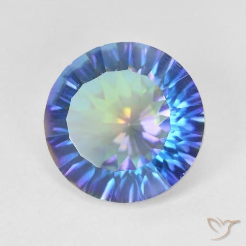 Quartz mystique Multicolore naturelle Tour, 5.48 ct, VVS-VS