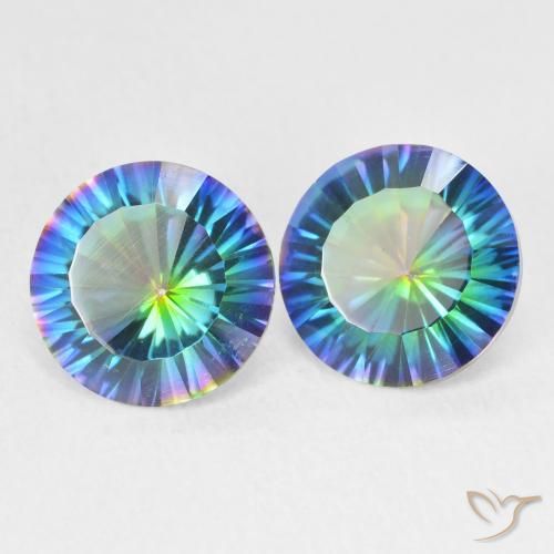 Shop natural 3.35ct Multicolore Quartz mystique gems, Tour, from Brésil at GemSelect. In stock, global shipping!