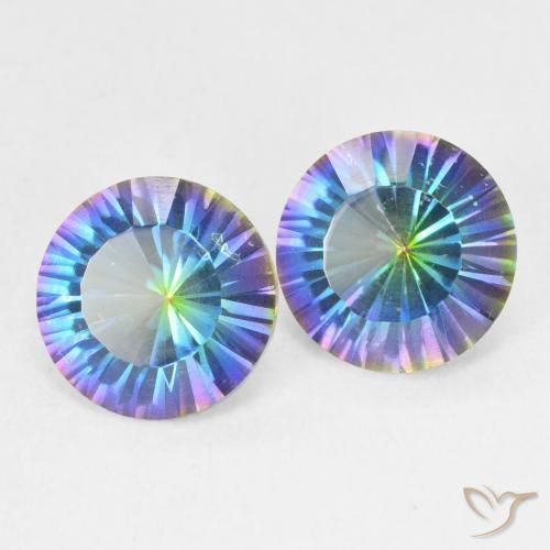 Shop natural 3.34ct Multicolore Quartz mystique gems, Tour, from Brésil at GemSelect. In stock, global shipping!