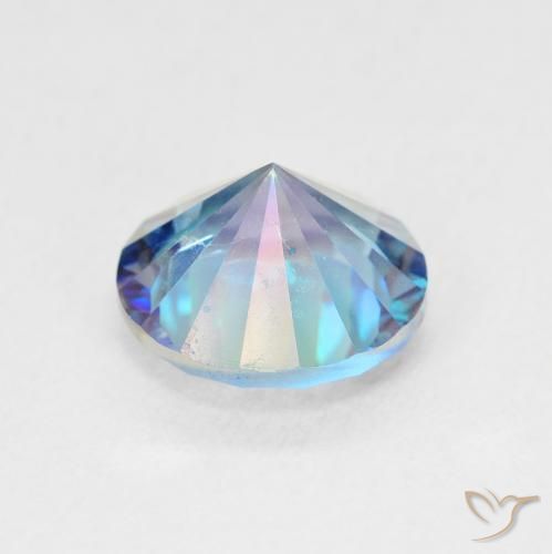 Quartz mystique Multicolore naturelle Tour, 1.65 ct, VVS-VS