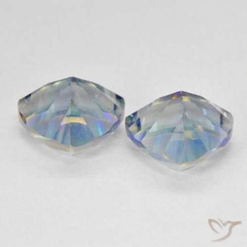 Achetez naturel 4,63ct multicolore quartz mystique gems, trillion, en provenance brésil chez gemselect. en stock, livraison internationale!