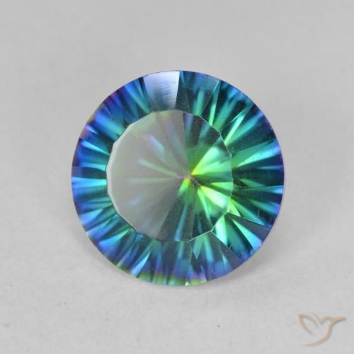 Quartz mystique Multicolore naturelle Tour, 2.20 ct, VVS-VS