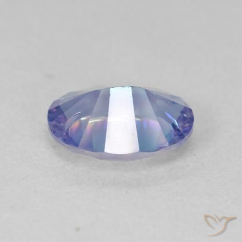 Quartz mystique Multicolore naturelle ovale, 1.62 ct, VS