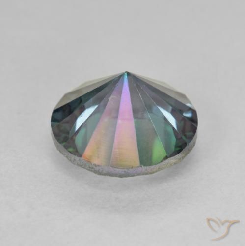 Quartz mystique Multicolore naturelle Tour, 2.54 ct, VVS-VS