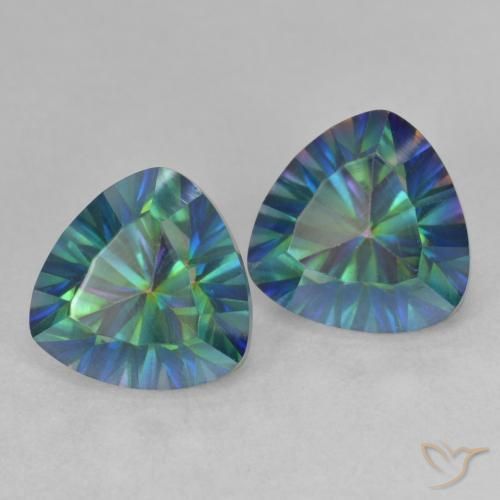 Shop natural 3.91ct Multicolore Quartz mystique gems, Trillion, from Brésil at GemSelect. In stock, global shipping!