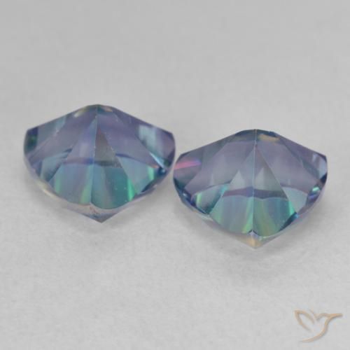 Shop natural 2.24ct Multicolore Quartz mystique gems, Trillion, from Brésil at GemSelect. In stock, global shipping!
