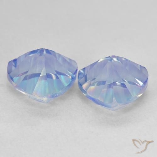 Shop natural 3.71ct Multicolore Quartz mystique gems, Trillion, from Brésil at GemSelect. In stock, global shipping!