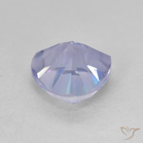 Quartz mystique Multicolore naturelle Trillion, 1.87 ct, VVS-VS