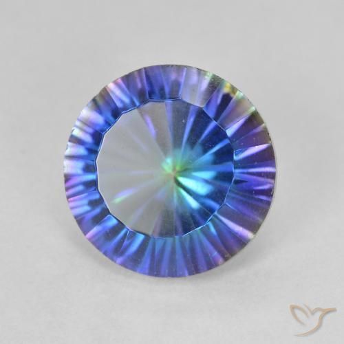 Quartz mystique Multicolore naturelle Tour, 3.19 ct, VVS-VS