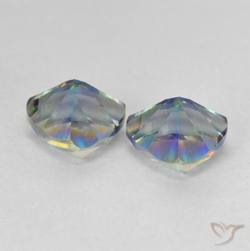 Shop natural 1.45ct Multicolore Quartz mystique gems, Trillion, from Brésil at GemSelect. In stock, global shipping!