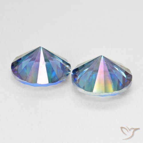 Shop natural 4.62ct Bleu multicolore Quartz mystique gems, Tour, from Brésil at GemSelect. In stock, global shipping!
