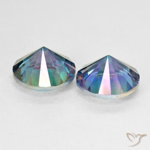 Shop natural 4.97ct Bleu multicolore Quartz mystique gems, Tour, from Brésil at GemSelect. In stock, global shipping!