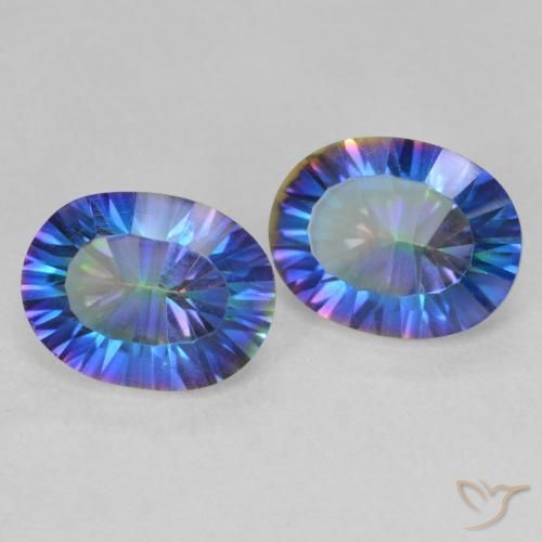 Shop natural 3.46ct Multicolore Quartz mystique gems, ovale, from Brésil at GemSelect. In stock, global shipping!