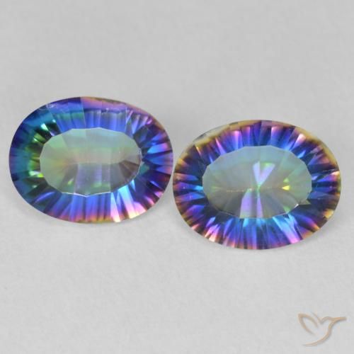 Shop natural 3.00ct Multicolore Quartz mystique gems, ovale, from Brésil at GemSelect. In stock, global shipping!