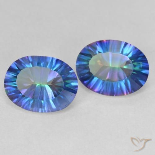 Shop natural 3.39ct Multicolore Quartz mystique gems, ovale, from Brésil at GemSelect. In stock, global shipping!