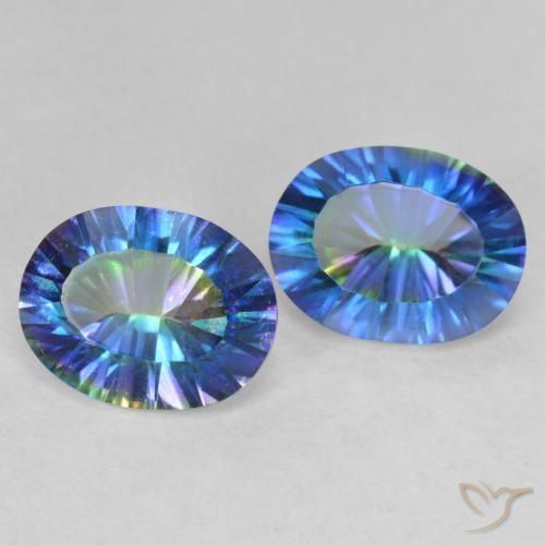 Shop natural 3.50ct Multicolore Quartz mystique gems, ovale, from Brésil at GemSelect. In stock, global shipping!