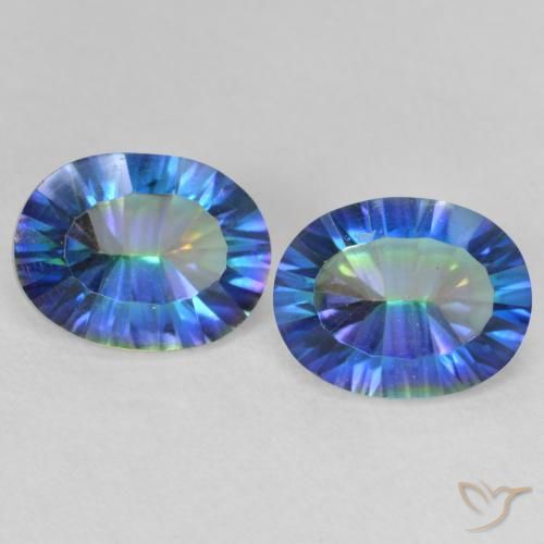Shop natural 3.56ct Multicolore Quartz mystique gems, ovale, from Brésil at GemSelect. In stock, global shipping!