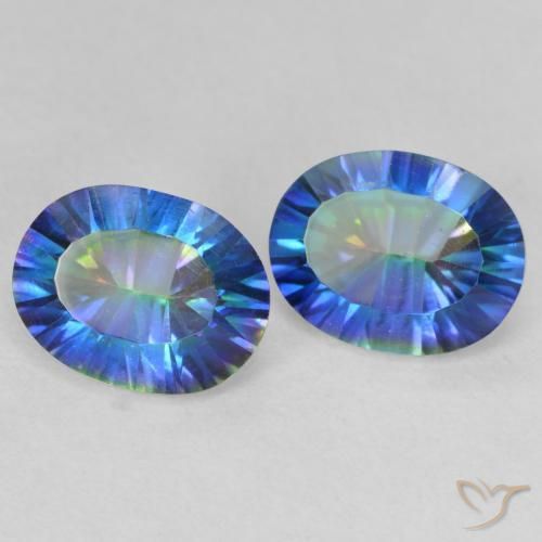 Shop natural 3.56ct Multicolore Quartz mystique gems, ovale, from Brésil at GemSelect. In stock, global shipping!