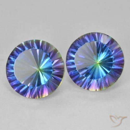 Shop natural 7.42ct Multicolore Quartz mystique gems, Tour, from Brésil at GemSelect. In stock, global shipping!