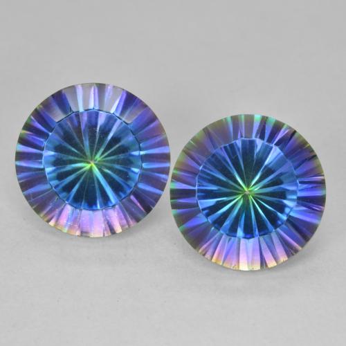 Shop natural 7.63ct Multicolore Quartz mystique gems, Tour, from Brésil at GemSelect. In stock, global shipping!