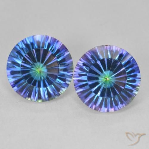 Shop natural 7.02ct Multicolore Quartz mystique gems, Tour, from Brésil at GemSelect. In stock, global shipping!