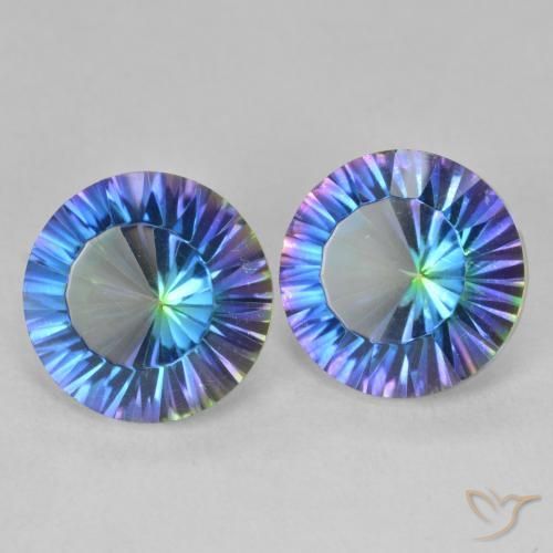 Shop natural 7.02ct Multicolore Quartz mystique gems, Tour, from Brésil at GemSelect. In stock, global shipping!