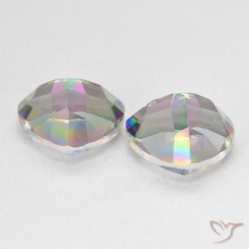 Shop natural 3.39ct Multicolore Quartz mystique gems, Trillion, from Brésil at GemSelect. In stock, global shipping!