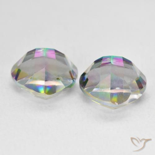 Shop natural 3.83ct Multicolore Quartz mystique gems, Trillion, from Brésil at GemSelect. In stock, global shipping!