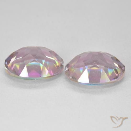 Shop natural 6.35ct Multicolore Quartz mystique gems, ovale, from Brésil at GemSelect. In stock, global shipping!