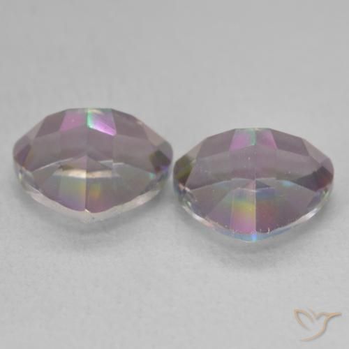 Shop natural 3.34ct Multicolore Quartz mystique gems, Trillion, from Brésil at GemSelect. In stock, global shipping!