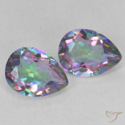 Shop natural 2.09ct Multicolore Quartz mystique gems, En forme de poire, from Brésil at GemSelect. In stock, global shipping!