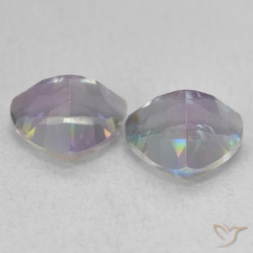 Shop natural 1.42ct Multicolore Quartz mystique gems, Trillion, from Brésil at GemSelect. In stock, global shipping!