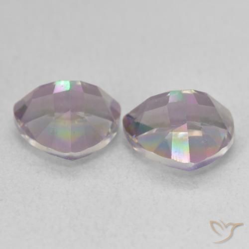 Shop natural 2.21ct Multicolore Quartz mystique gems, Trillion, from Brésil at GemSelect. In stock, global shipping!