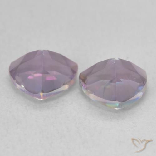 Shop natural 1.38ct Multicolore Quartz mystique gems, Trillion, from Brésil at GemSelect. In stock, global shipping!
