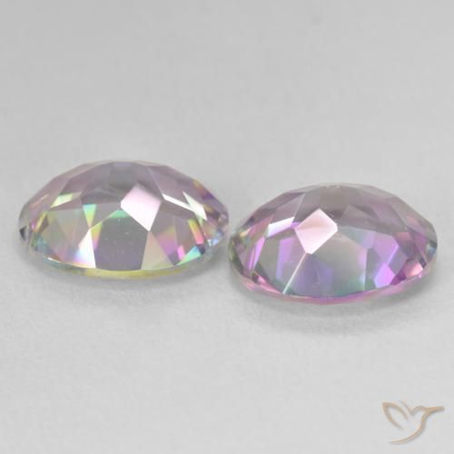 Shop natural 6.11ct Multicolore Quartz mystique gems, ovale, from Brésil at GemSelect. In stock, global shipping!