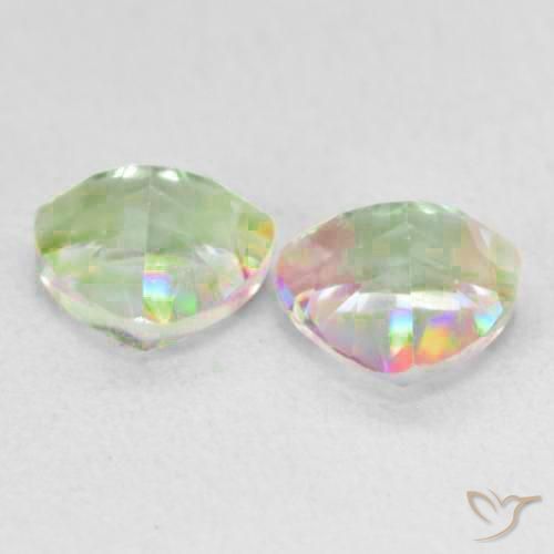 Shop natural 1.48ct Multicolore Quartz mystique gems, Trillion, from Brésil at GemSelect. In stock, global shipping!