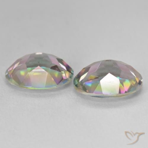 Shop natural 6.02ct Multicolore Quartz mystique gems, ovale, from Brésil at GemSelect. In stock, global shipping!