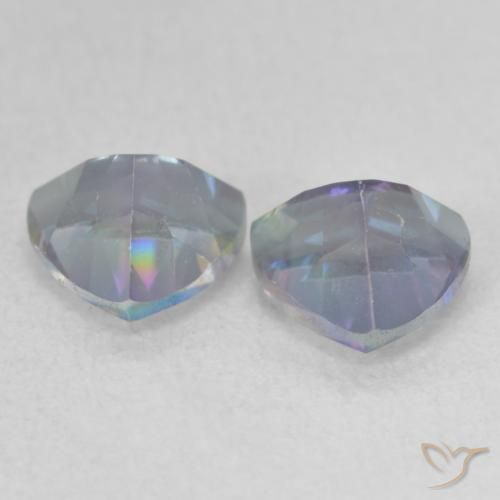 Achetez naturel 1.51ct Multicolore Quartz mystique gems, Trillion, En provenance Brésil chez GemSelect. En stock, livraison internationale!