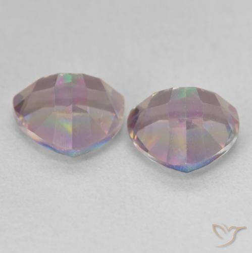 Shop natural 2.21ct Multicolore Quartz mystique gems, Trillion, from Brésil at GemSelect. In stock, global shipping!