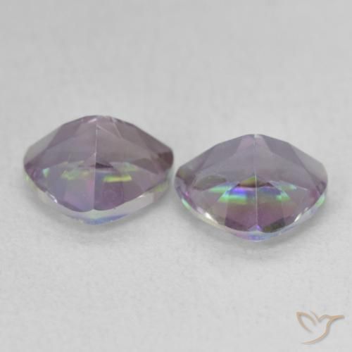 Shop natural 1.35ct Multicolore Quartz mystique gems, Trillion, from Brésil at GemSelect. In stock, global shipping!